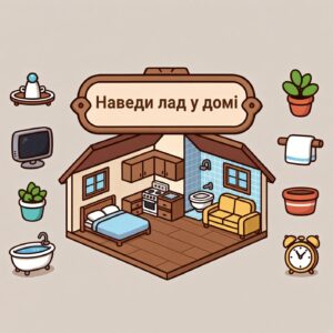 Наведи лад у домі (диференціація Л-Р)