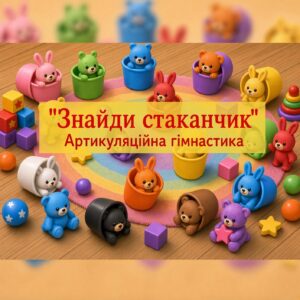 Знайди стаканчик
